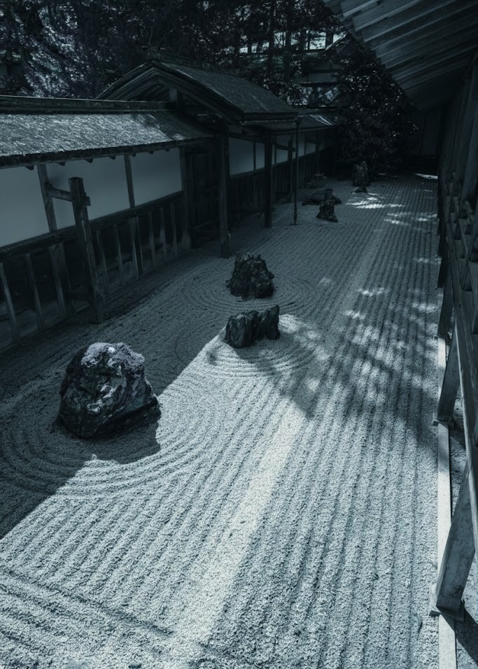 Zen contemplation and artisanal tea craft